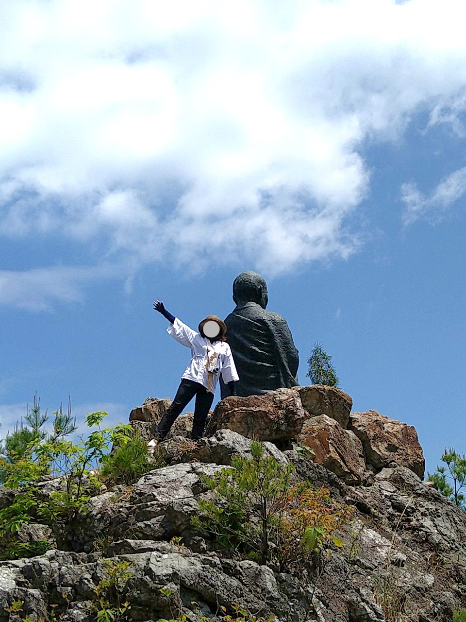 四国巡礼21番札所にある舎心ヶ嶽の写真